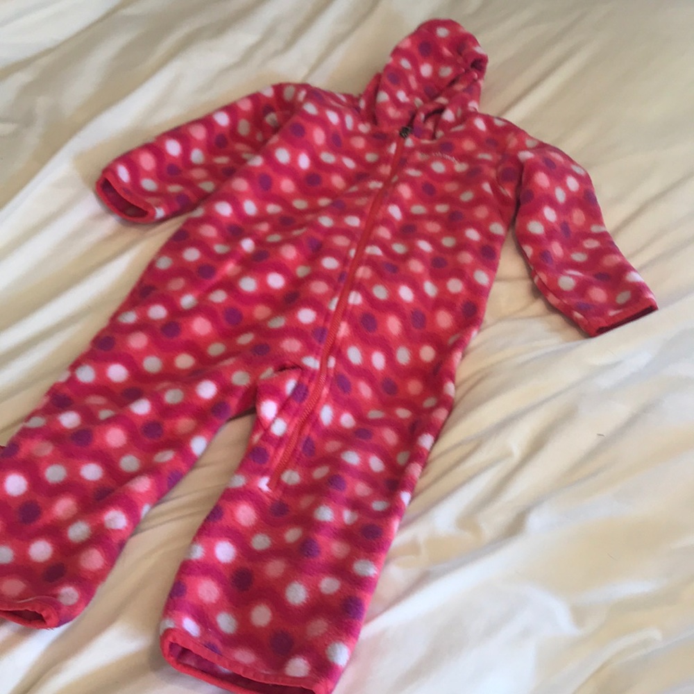 Columbia fleece snowsuit
